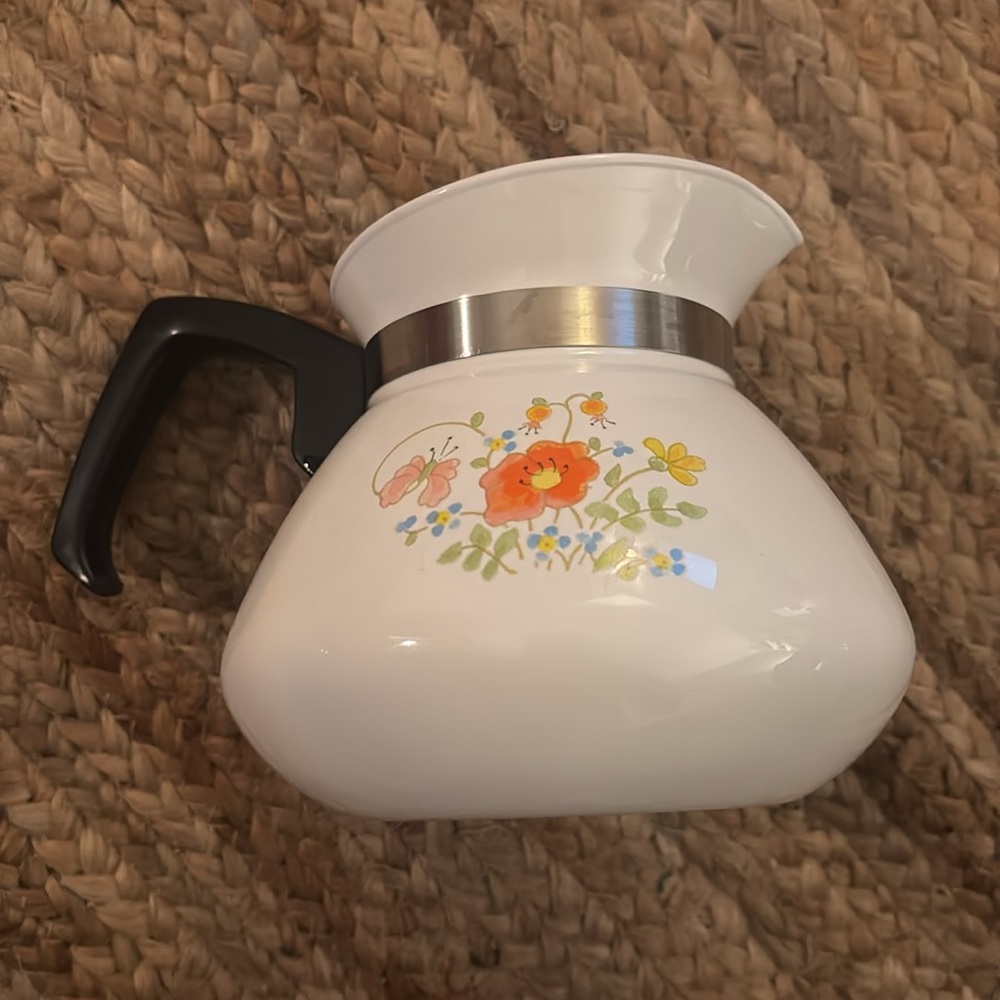 Corning Ware Tea Coffee kettle Vintage